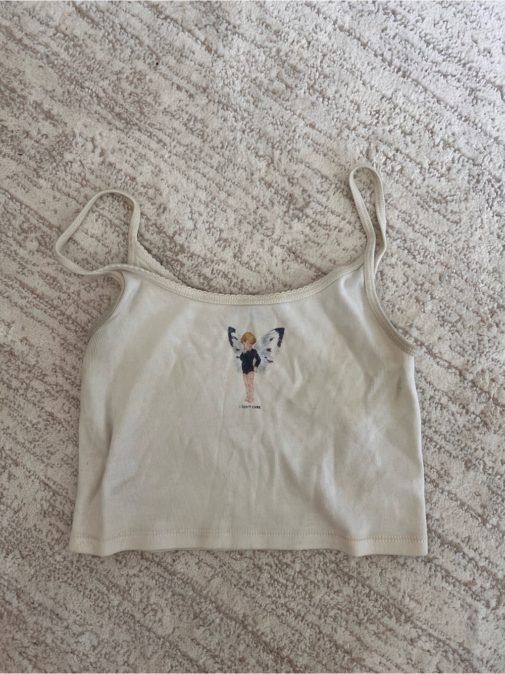 Brandy Melville Cream Tank Top